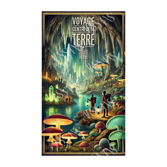 Visuel de Voyage au Centre de la Terre - Exploration Mystique