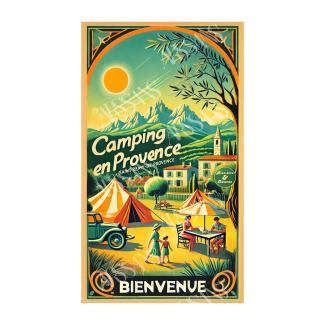 Évasion en Provence : Le Camping au Pied des Alpilles