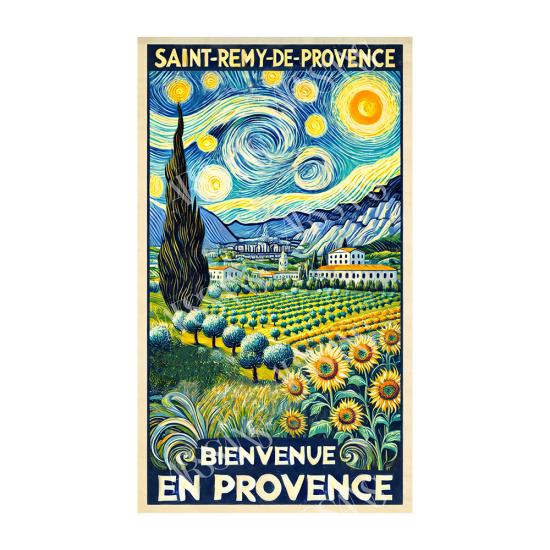 Visuel de Saint-Rémy-de-Provence : Sous les Étoiles de Vincent